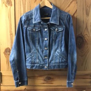 White House Black Market denim jacket